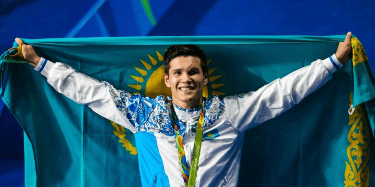 Олимпийский чемпион мира Данияр Елеусинов