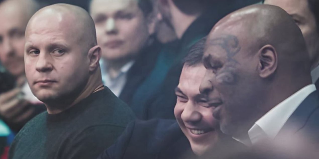 Федор Емельяненко, Костя Дзю и Майк Тайсон