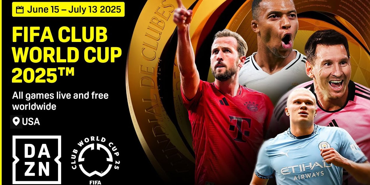DAZN покажет все матчи клубного чемпионата мира-2025