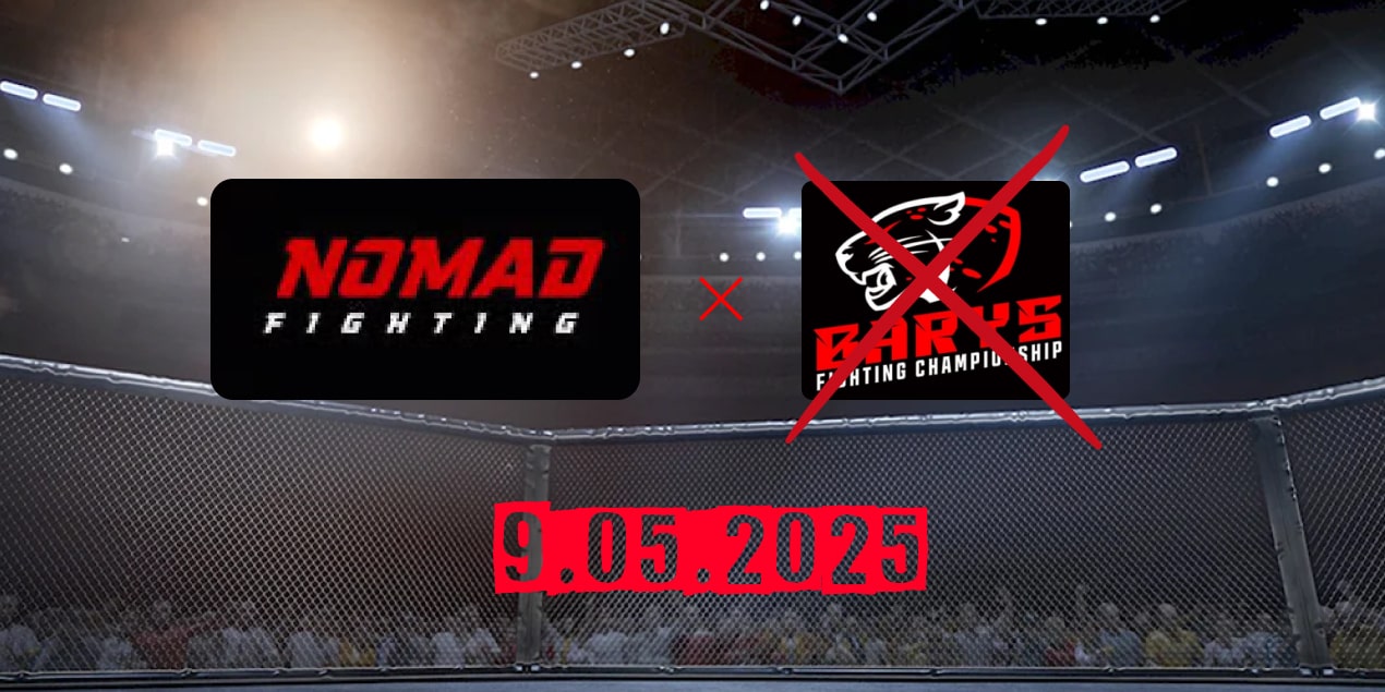 Nomad Fighting проведет турнир в Алматы 9 мая 2025