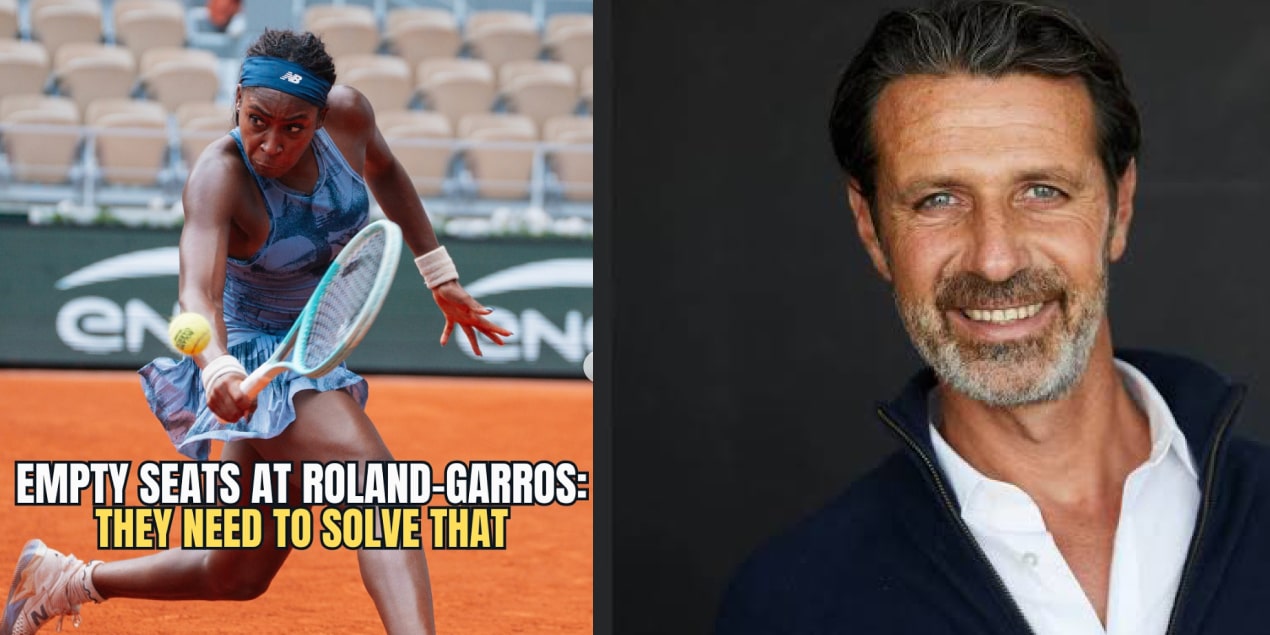 Патрик Муратоглу раскритиковал Roland Garros из-за пустых мест на стадионах
