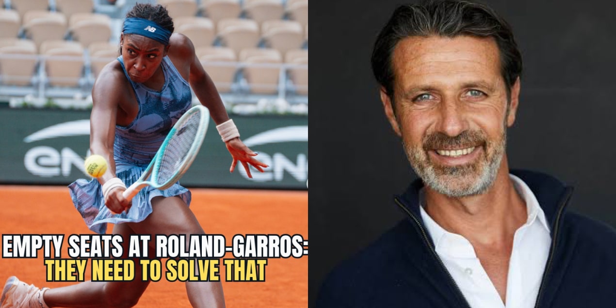Патрик Муратоглу раскритиковал Roland Garros из-за пустых мест на стадионах