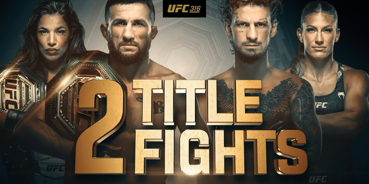 UFC 316: кард, расписание, фавориты