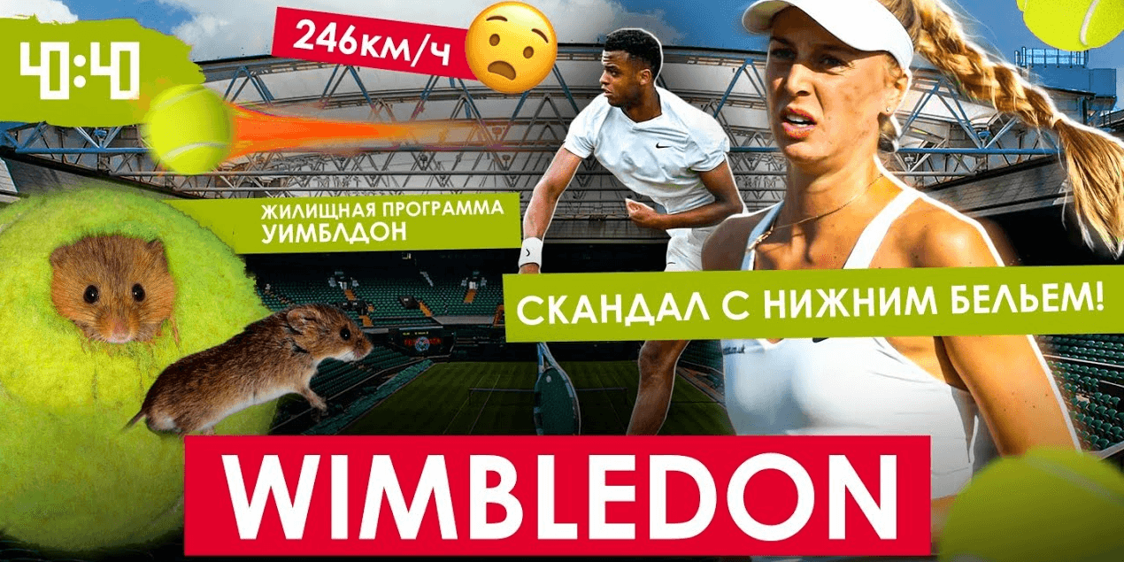 ГЛАВНОЕ ПРО WIMBLEDON | Модные судьи, спасение грызунов, раздевание теннисисток…