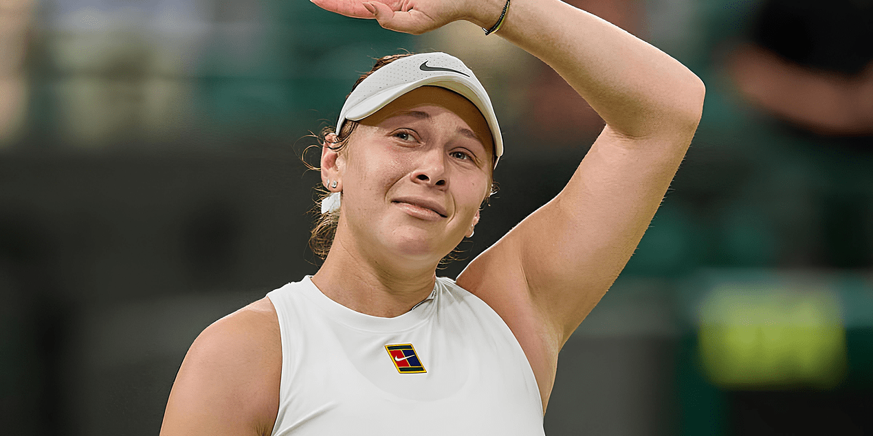 Анисимова вышла в финал Уимблдона спустя год после провала в квалификации