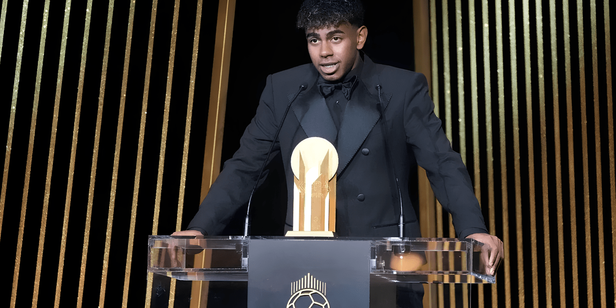 Ямаль вновь номинирован на Трофей Копа от France Football
