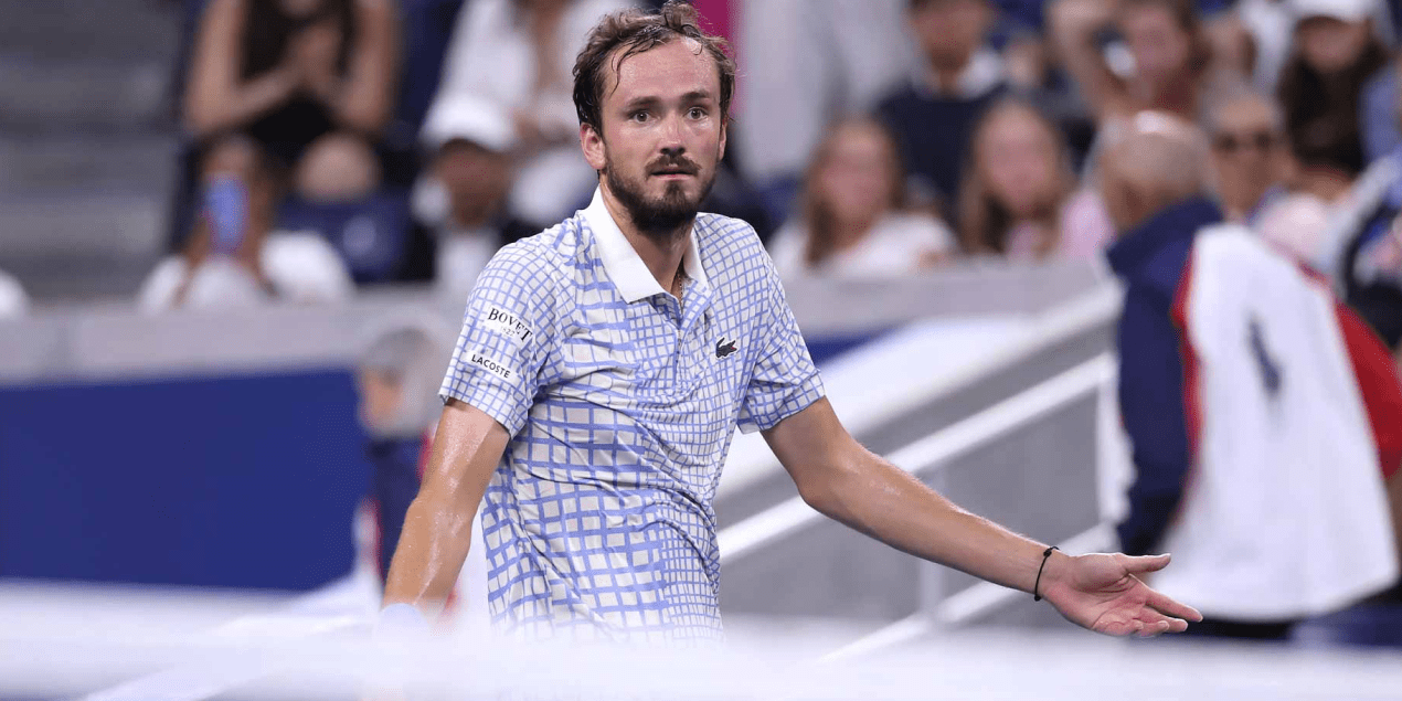 Даниил Медведев вылетел из US Open