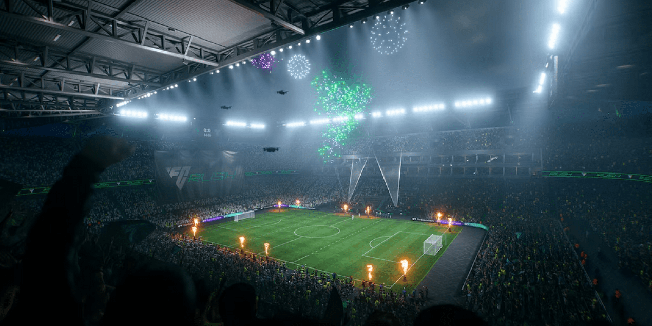 EA SPORTS FC 26: вид футбольной арены