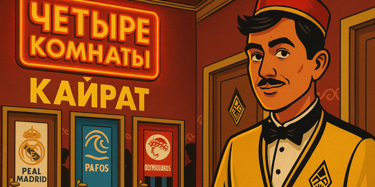 «Четыре комнаты в Алматы». Как «Кайрат» проведет четыре домашних вечера Лиги чемпионов — киноверсия