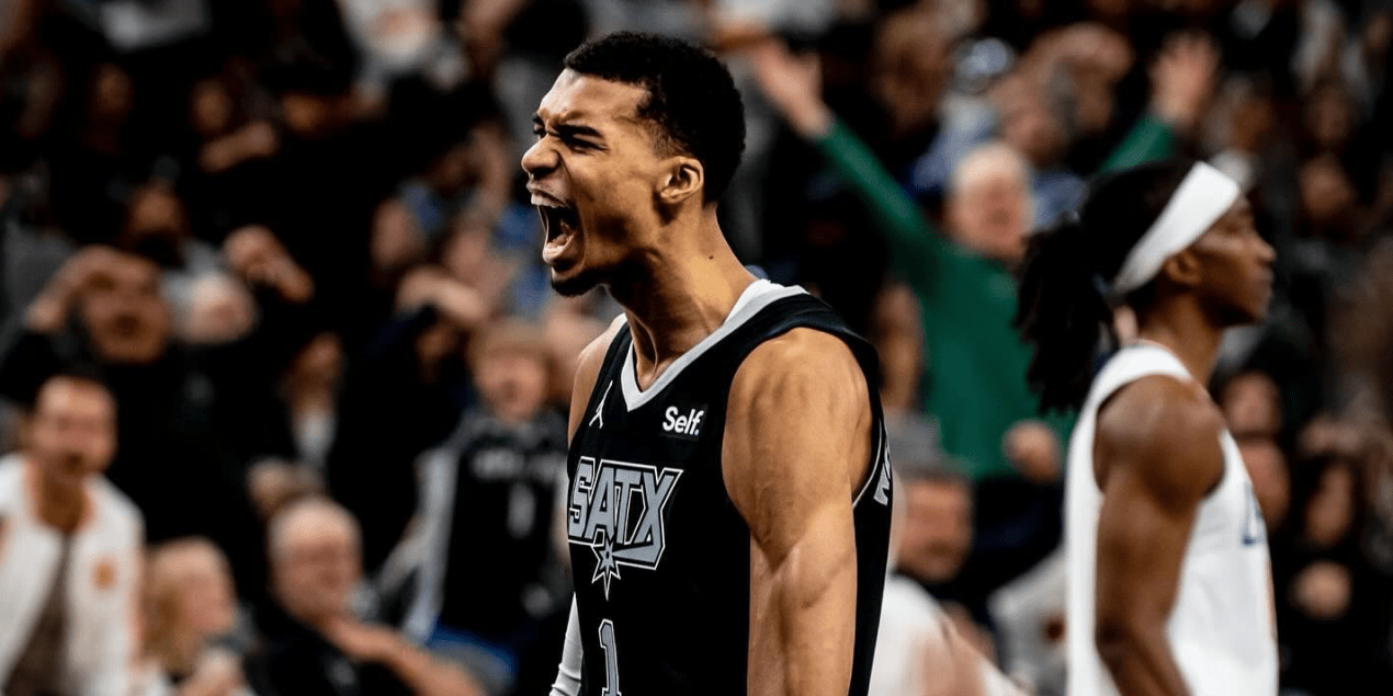 Вембаньяма переписал историю НБА: 100 очков, 40 подборов и 15 блоков за три матча Вембаньяма переписал историю НБА: 100 очков, 40 подборов и 15 блоков за три матча