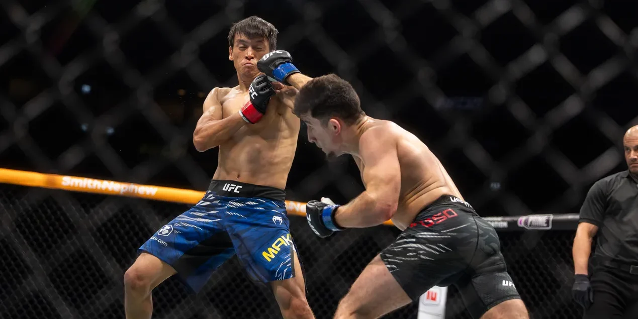 Результаты UFC 321: Поражение Максума, победа Нурмагомедова и скандал в главною бою