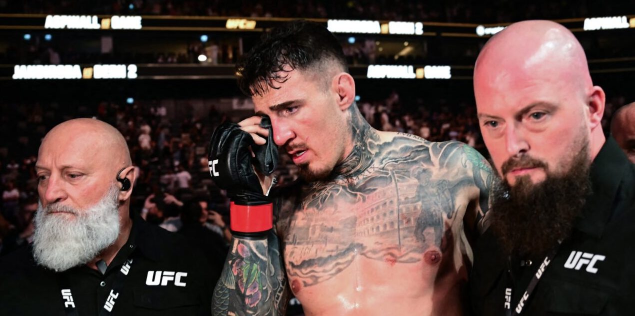 Скандал на UFC 321: бой Аспиналла и Гана остановлен из-за тычка в глаза, Джон Джонс высмеял чемпиона Скандал на UFC 321: бой Аспиналла и Гана остановлен из-за тычка в глаза, Джон Джонс высмеял чемпиона
