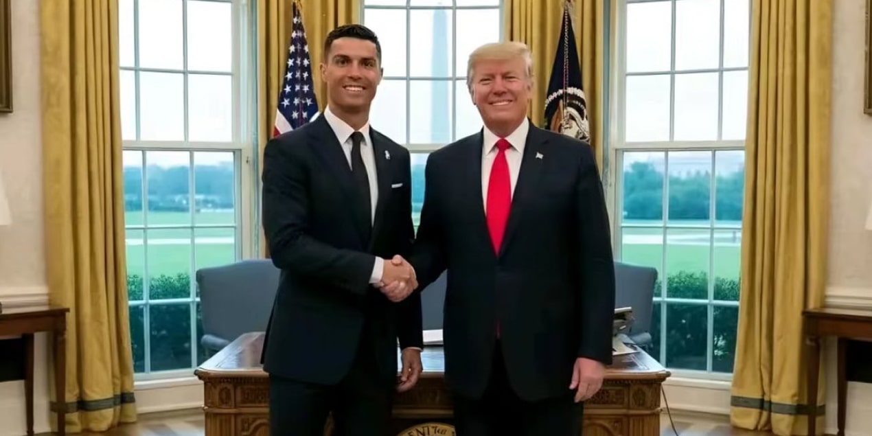 Криштиану Роналду стал гостем Дональда Трампа