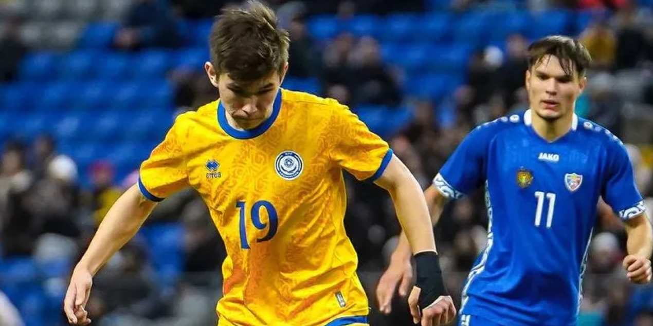 Молодежка Казахстана упустила победу на последней минуте в отборе к Евро-2027 U21