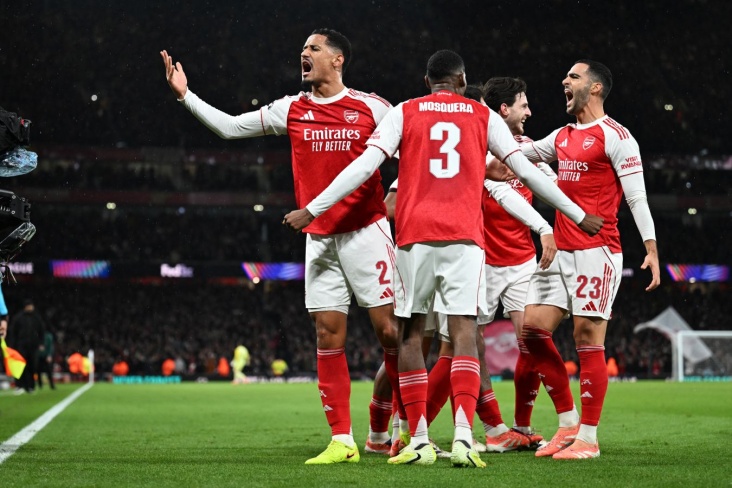 «Арсенал» — единоличный лидер общего этапа Лиги чемпионов. Лондонцы воспользовались осечками конкурентов