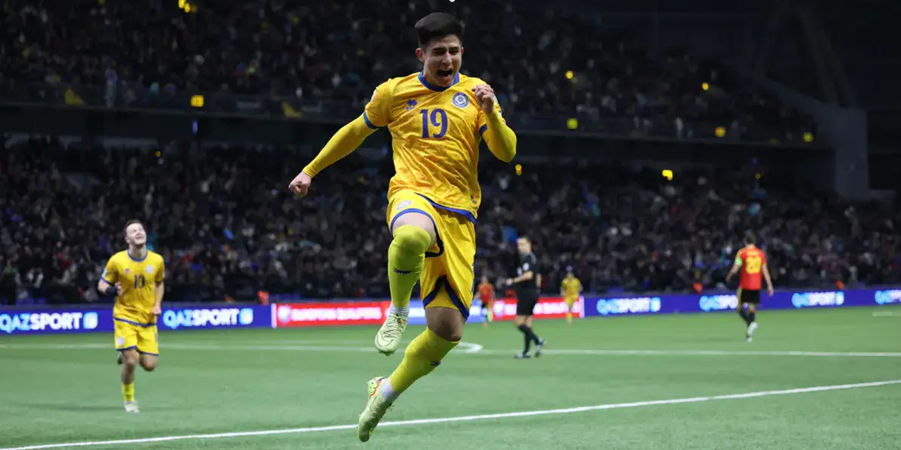 Дастан Сатпаев стал самым молодым автором гола в истории сборной Казахстана