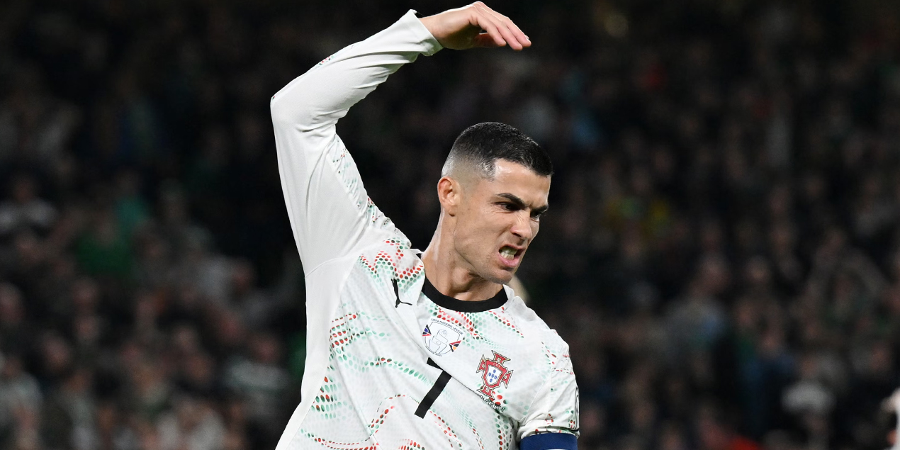 Роналду отправлен домой из сборной Португалии после красной карточки в матче с Ирландией