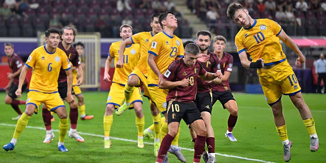 Все билеты на матч Казахстан — Бельгия распроданы