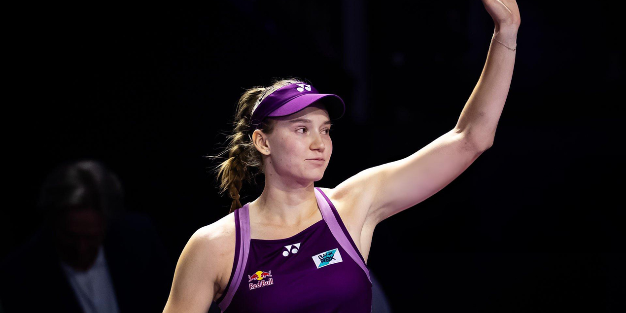 Елена Рыбакина обновила ряд рекордов после победы на Итоговом турнире WTA