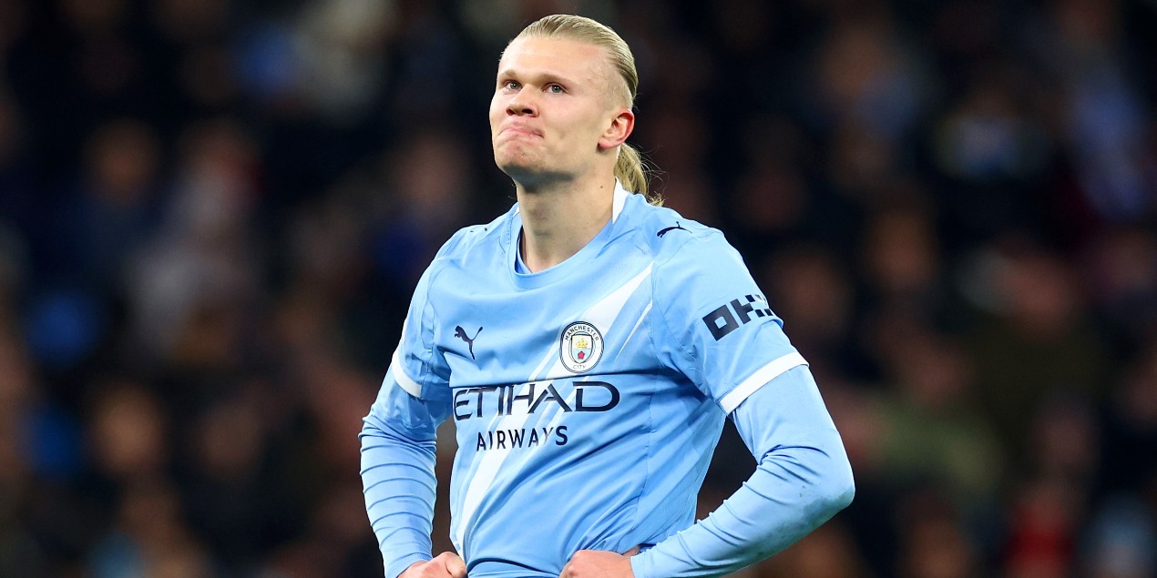 Холанд не забил «Лидсу»