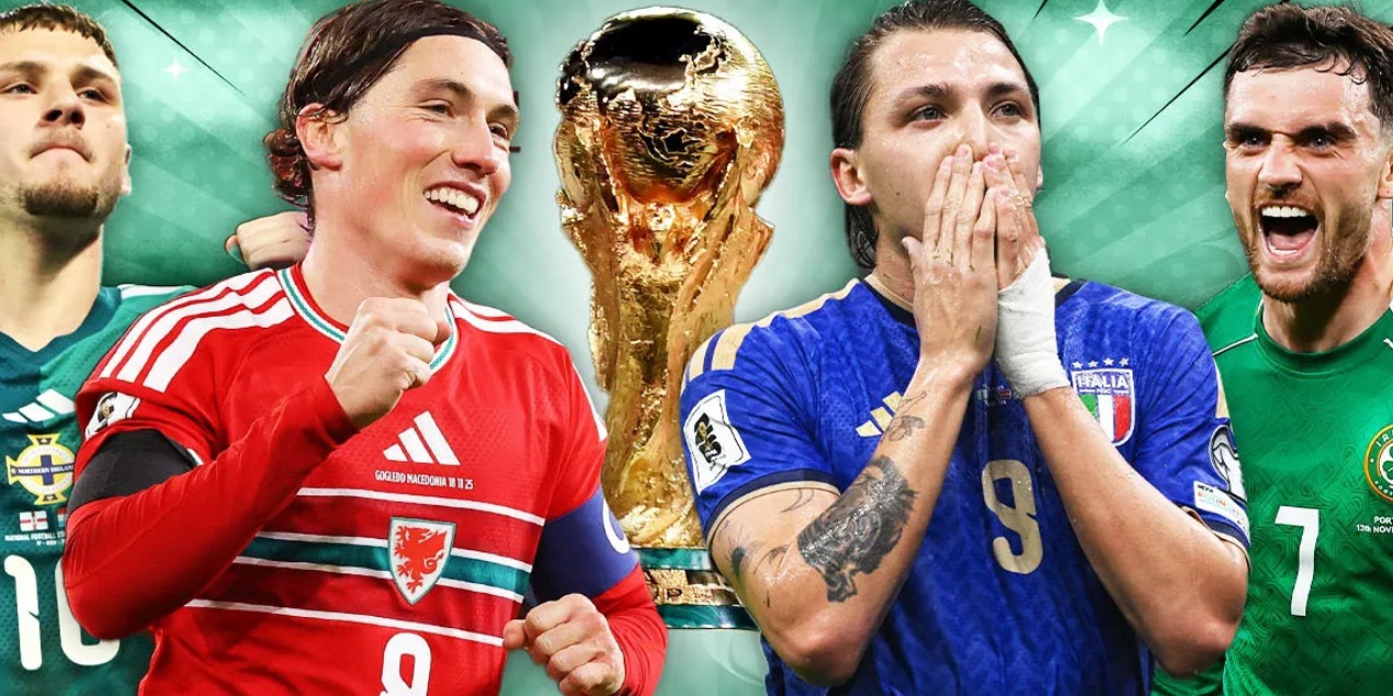 Жеребьевка плей-офф ЧМ-2026: Италия — Северная Ирландия, Украина — Швеция и другие матчи
