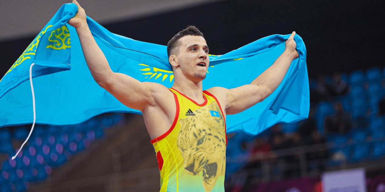 В Алматы разыграны первые медали чемпионата Казахстана по борьбе в греко-римском стиле