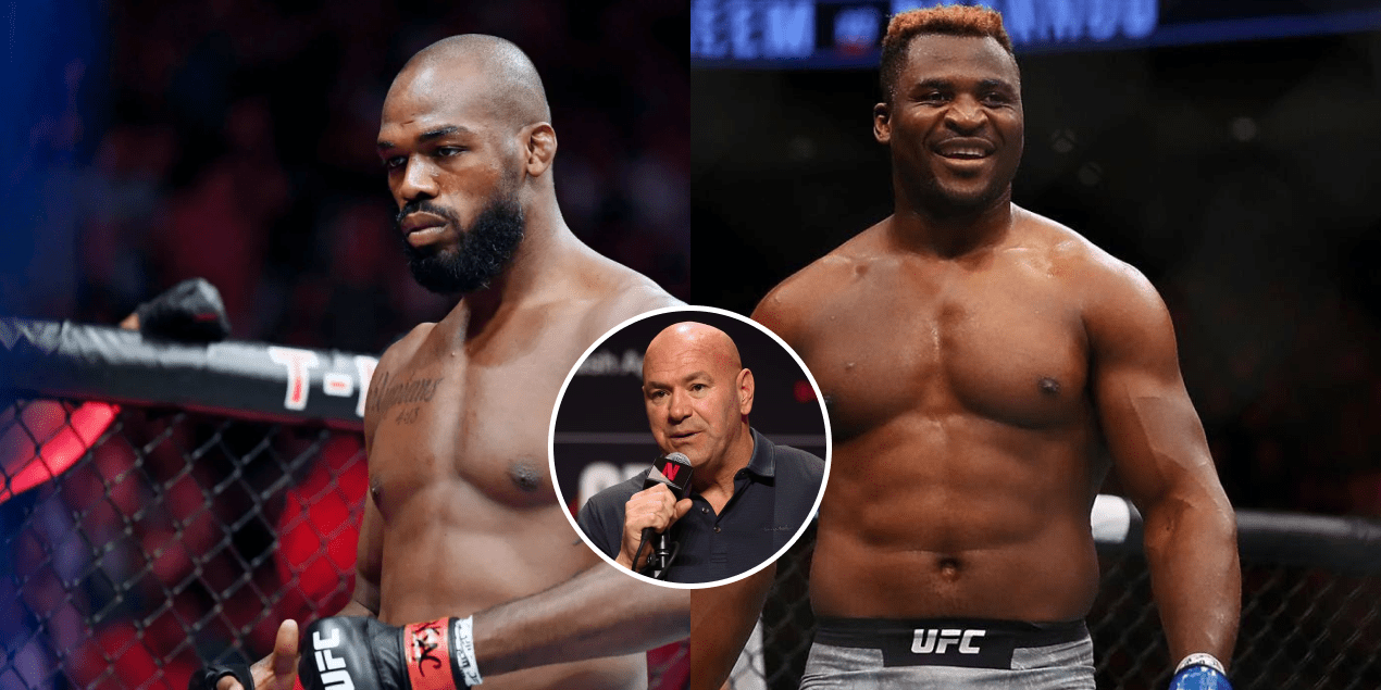 Дана Уайт выбрал фаворита в уличной драке между Джоном Джонсом и Фрэнсисом Нганну