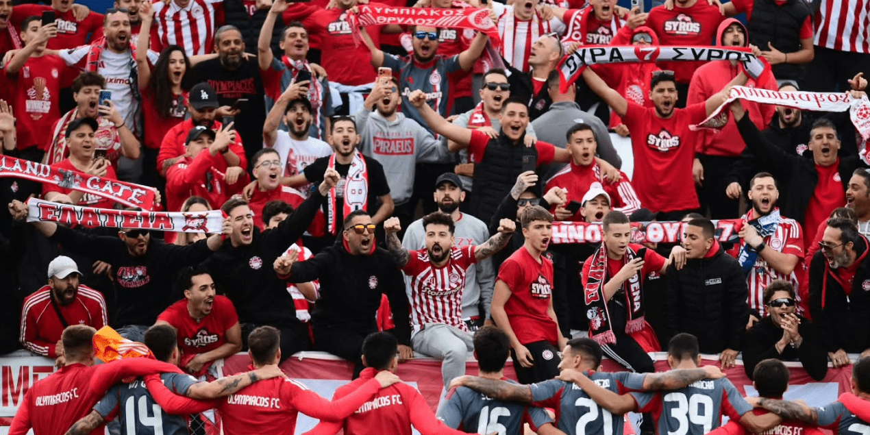 В Астану едут более 600 болельщиков «Олимпиакоса», чтобы поддержать команду в матче с «Кайратом»