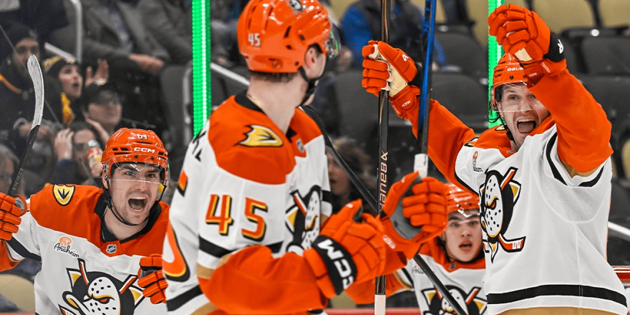 «Анахайм» вырвал победу у «Питтсбурга» в серии буллитов, Кросби набрал очко