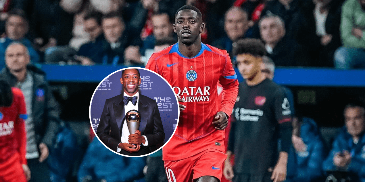 Дембеле признан лучшим игроком года по версии ФИФА: после «Золотого мяча» он взял и The Best