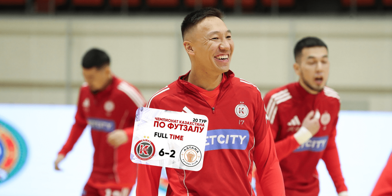 «Кайрат» устроил голевое шоу и разгромил «Астану» — по дублю от Оразова и Турсагулова