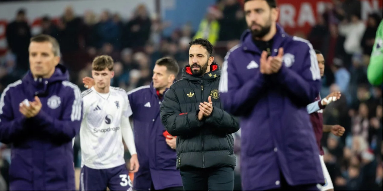 «Манчестер Юнайтед» проиграл «Астон Вилле» и продолжил проваливаться в гостях у лидеров АПЛ