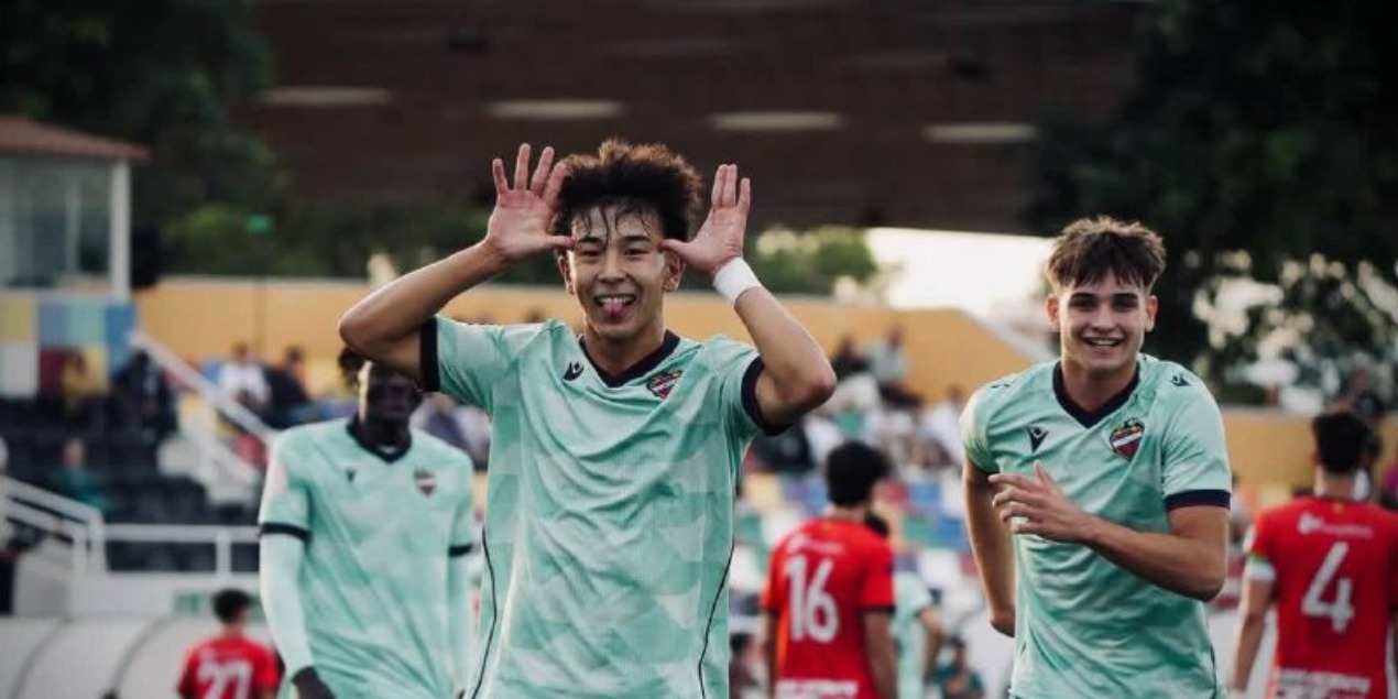 Алдияр Нургали стал героем матча «Леванте» в чемпионате Испании U19