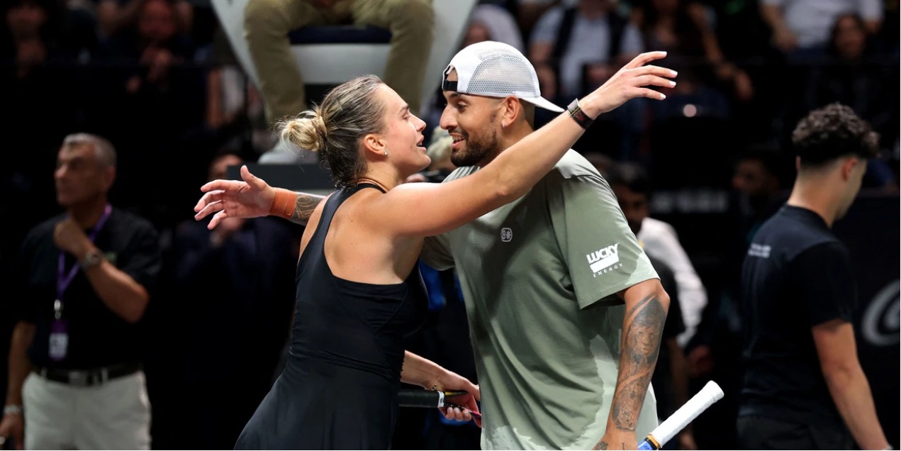 Соболенко — Кирьос: первая ракетка женского тенниса проиграла теннисисту из седьмой сотни мужского рейтинга