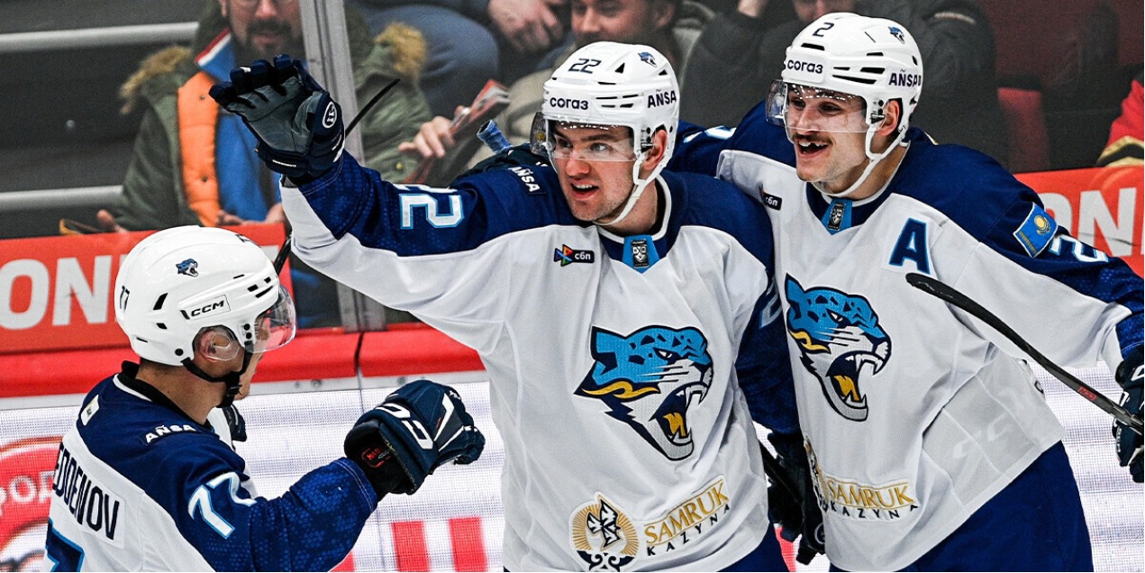 «Барыс» завершил 2025 год победой: астанчане обыграли «Авангард» в Омске