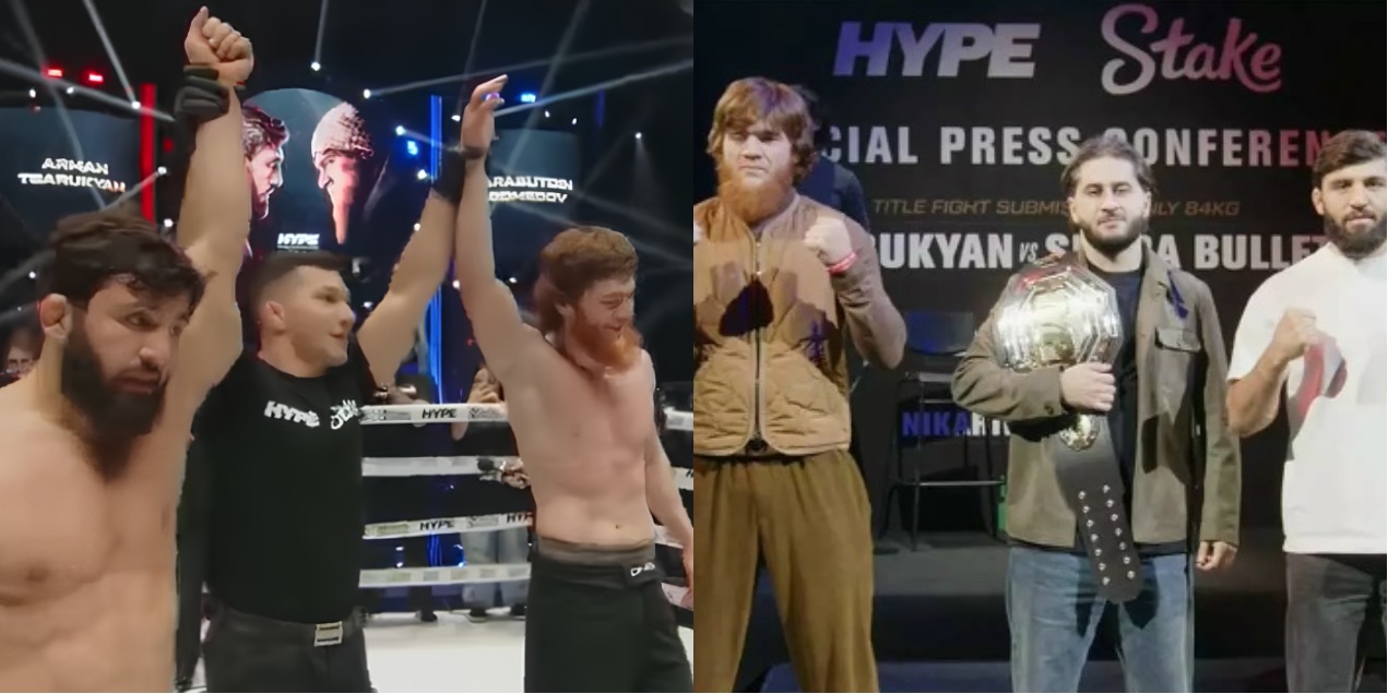Царукян и Шара Буллет не определили победителя на турнире Hype FC