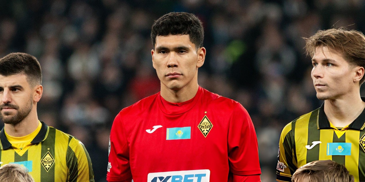 Анарбеков снова среди лучших: вратарь «Кайрата» получил высокую оценку за матч с «Олимпиакосом»