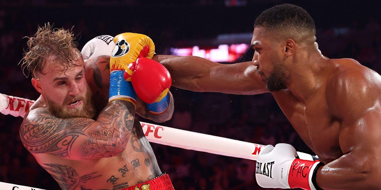 Энтони Джошуа нокаутировал Джейка Пола в шестом раунде