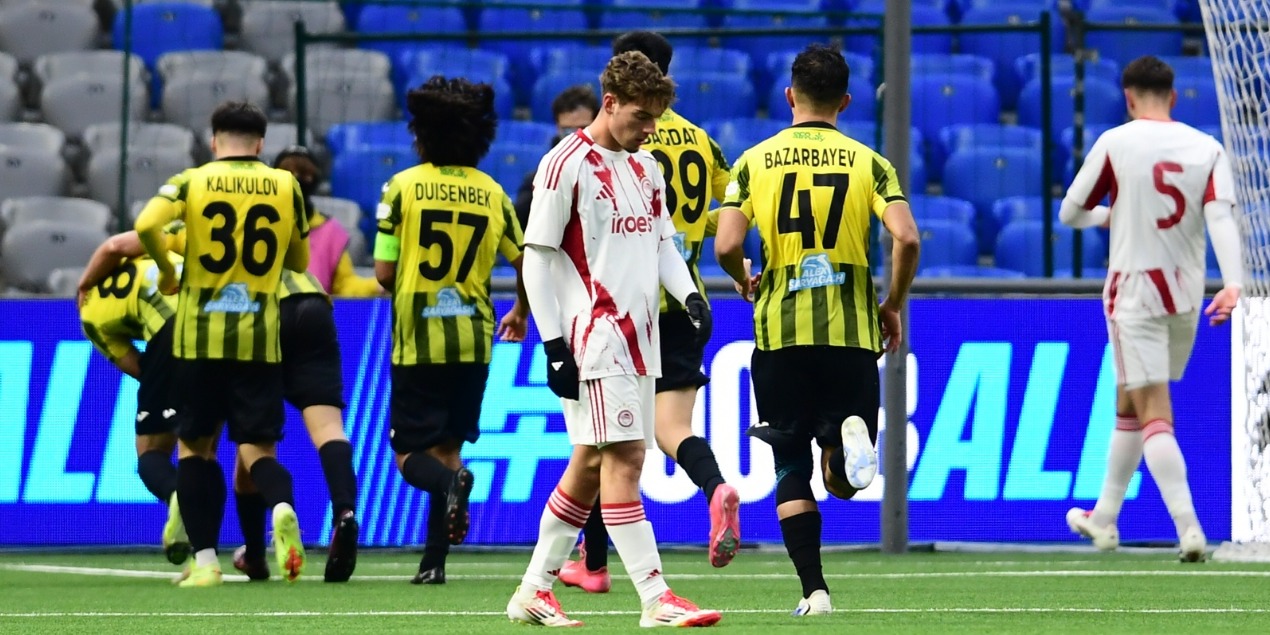 Молодежка «Кайрата» победила «Олимпиакос» в юношеской ЛЧ