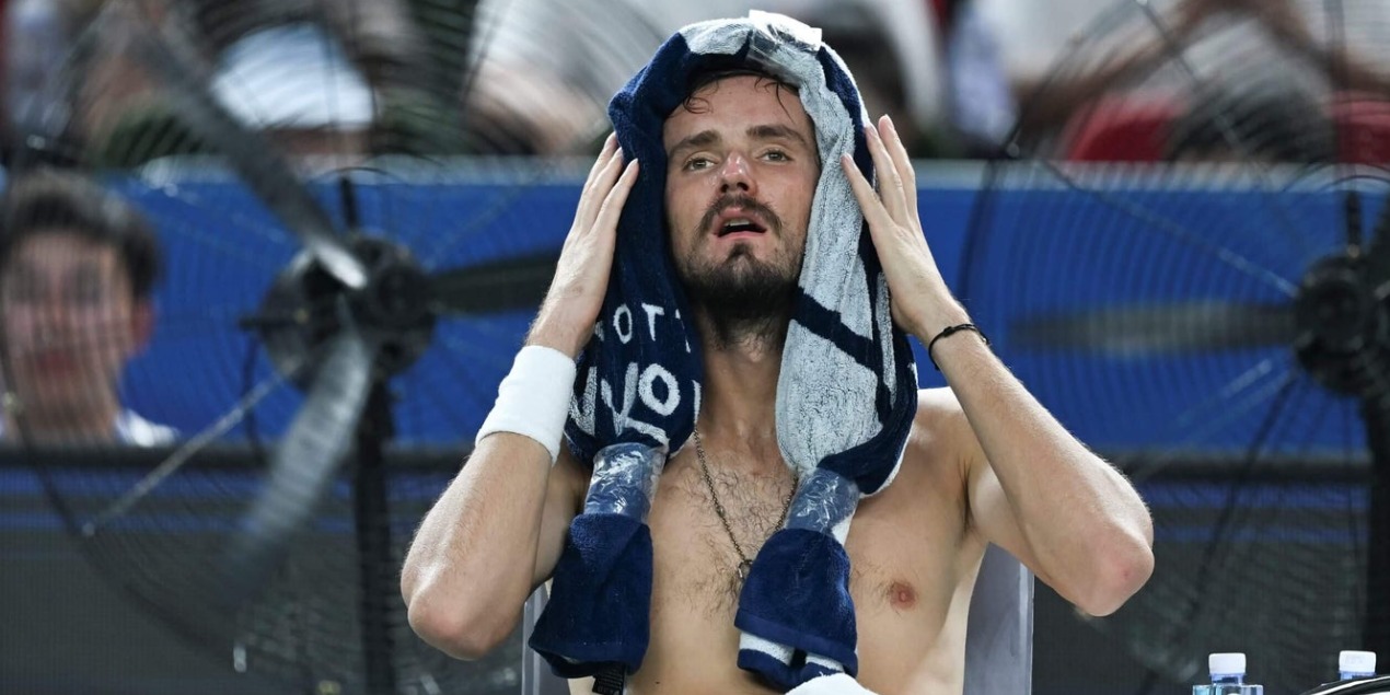 В мужском теннисном туре появятся 10-минутные перерывы из-за жары