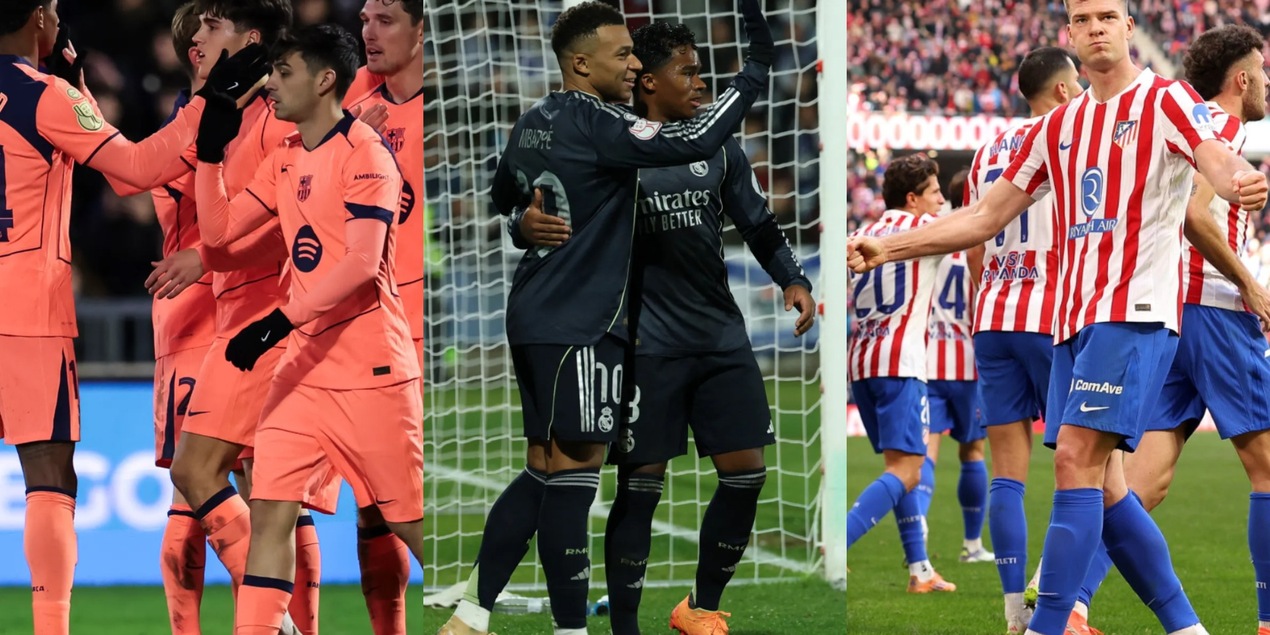 Все три гранда продолжили борьбу в Кубке Испании: непростые победы «Реала», «Барселоны» и «Атлетико»