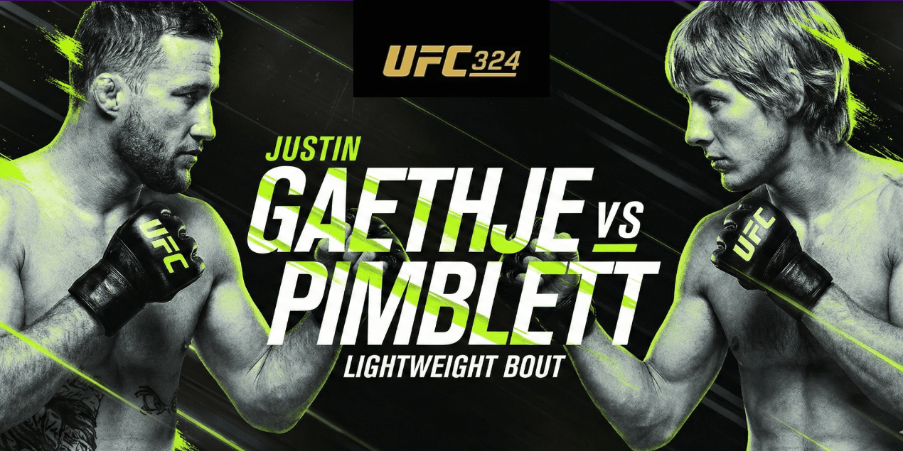 Прямая трансляция Джастин Гейджи — Пэдди Пимблетт: где смотреть в Казахстане бой UFC