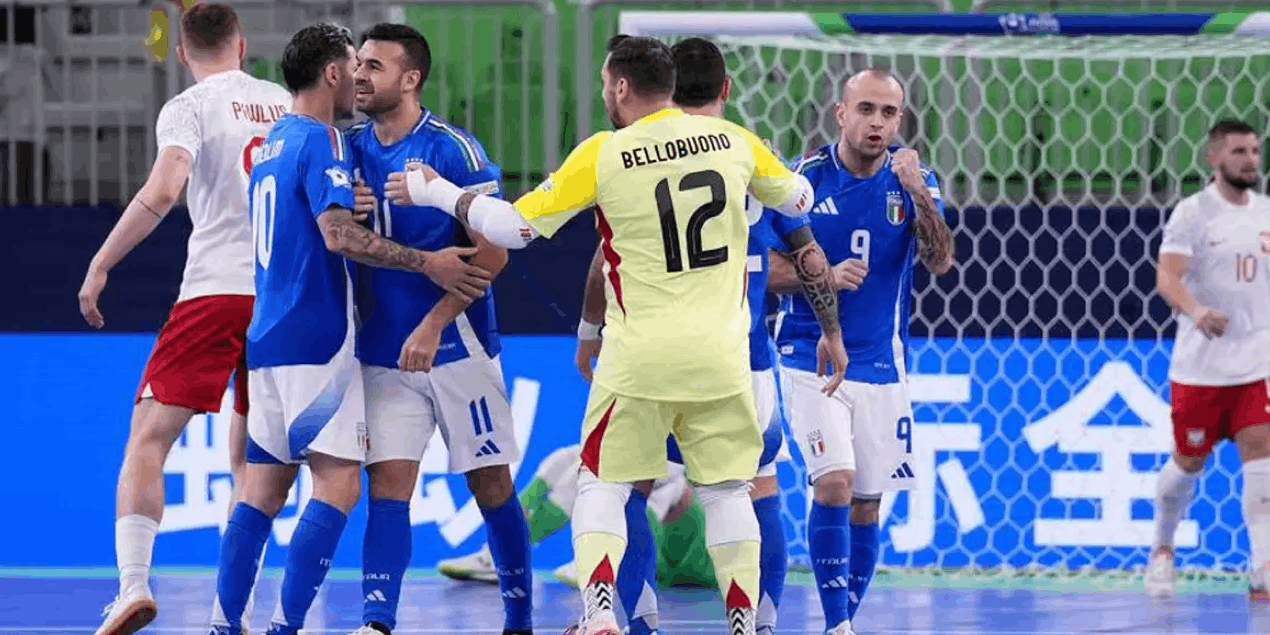 Италия выбила Польшу с чемпионата Европы по футзалу