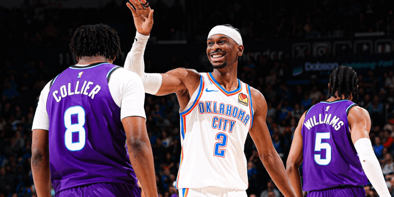 «Оклахома» поймала «-27» дома от «Шарлотт» и это 6 поражение за 12 игр. Что происходит с чемпионом НБА