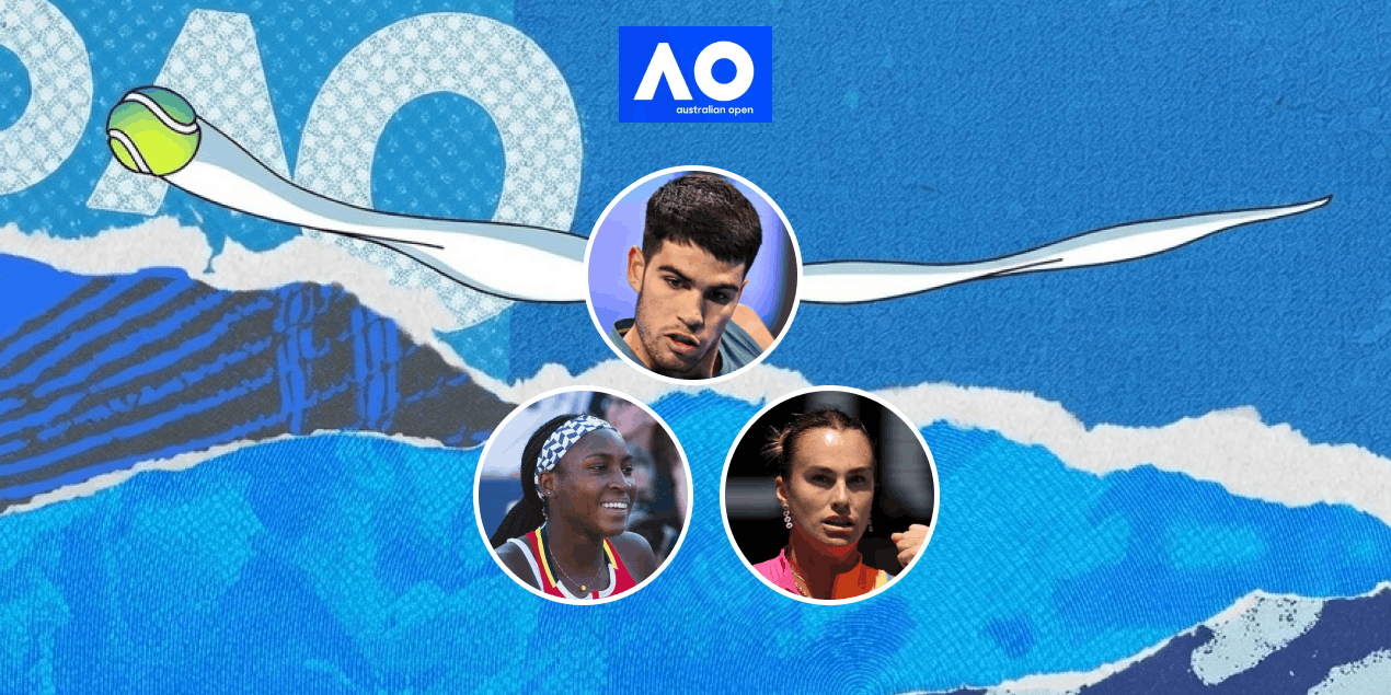 Карлос Алькарас, Арина Соболенко и Коко Гауфф уверенно вышли в третий круг Australian Open