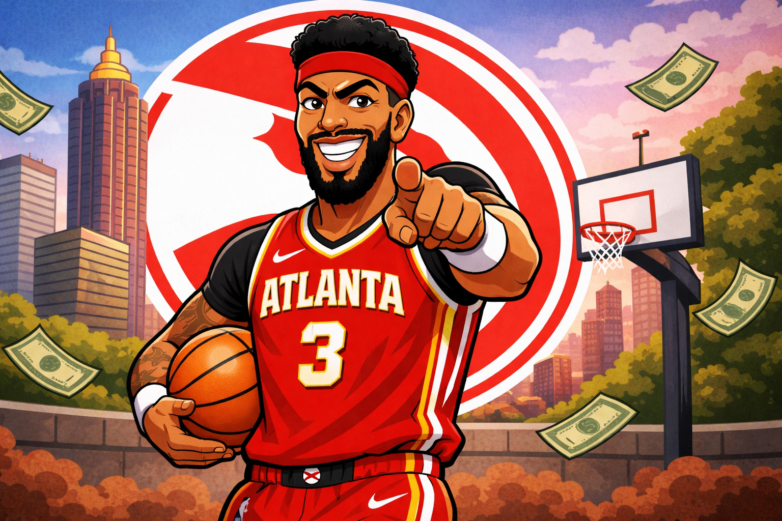 «Атланта» после обмена Трэя Янга нацелена на Энтони Дэвиса