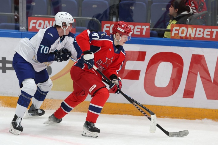 «Барыс» уступил ЦСКА в концовке: 50-й матч сезона, слова Кравца и награда Барулину