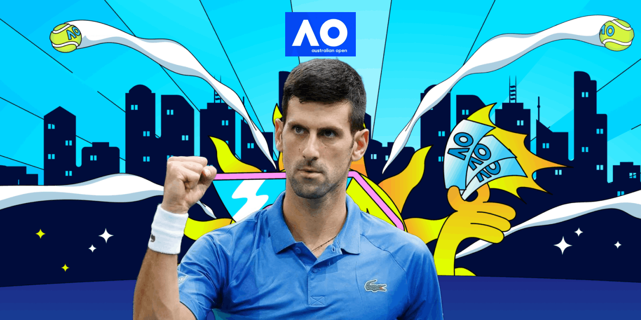 Джокович оформил рекорд: по 100 побед на трёх турнирах «Большого шлема»