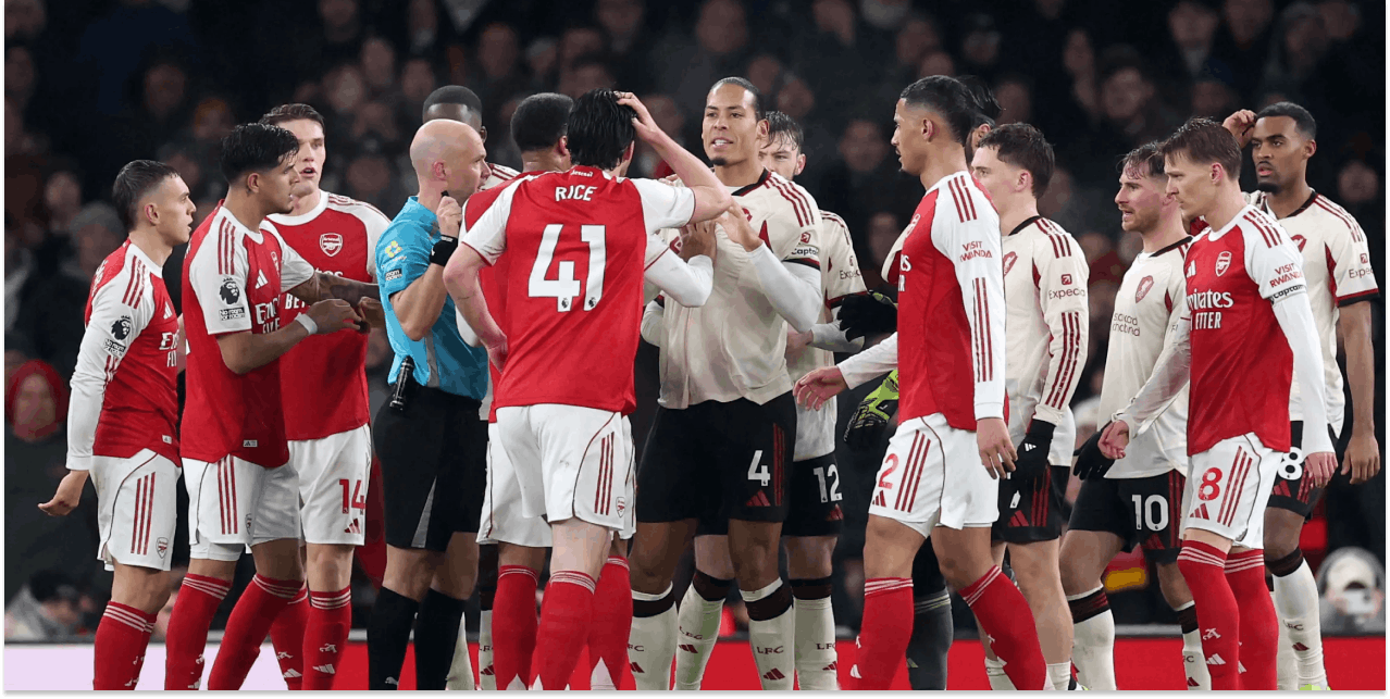 Лидер без «скальпов» элиты: «Арсенал» до сих пор не побеждал клубы из топ-4 АПЛ