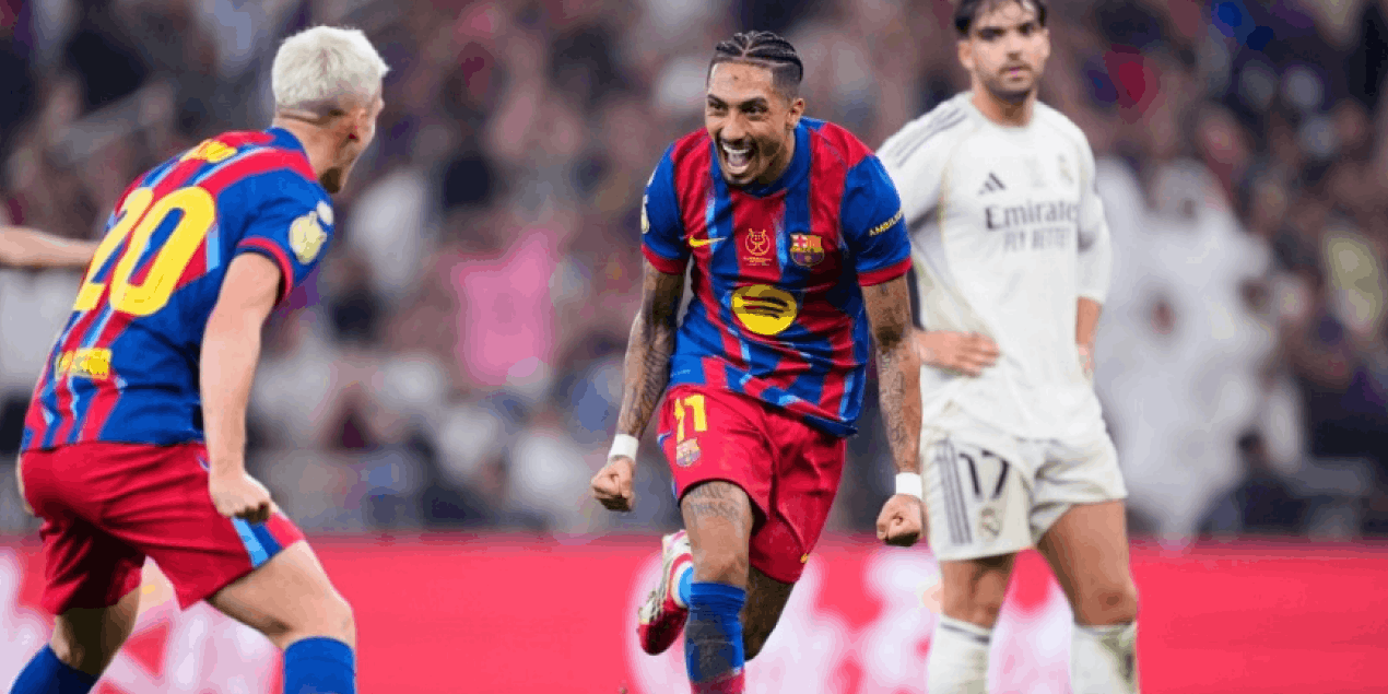 Безумное Эль Класико в Джидде: как «Барселона» вырвала Суперкубок Испании у «Реала»